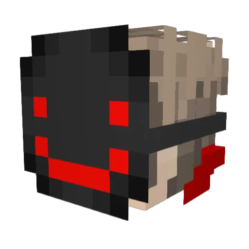 Vieira69 Minecraft avatar head, 3D render