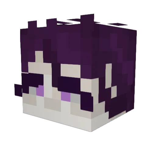 Vienna_viva Minecraft avatar head, 3D render