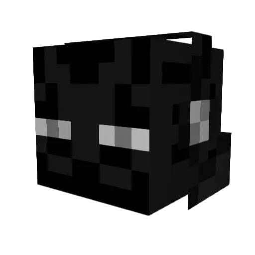 ViewScreens Minecraft avatar head, 3D render