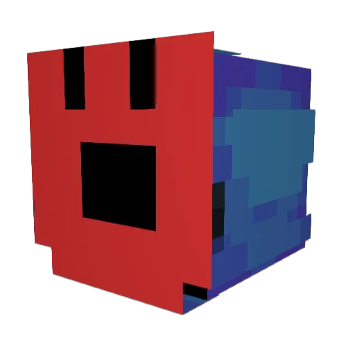 Viewingcafe5730 Minecraft avatar head, 3D render
