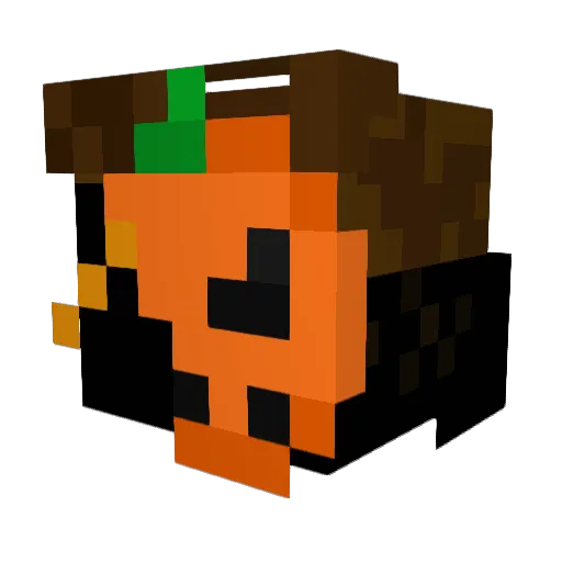 Viewsys Minecraft avatar head, 3D render