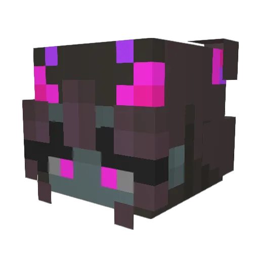Vifaroso Minecraft avatar head, 3D render