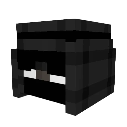 Viggler Minecraft avatar head, 3D render