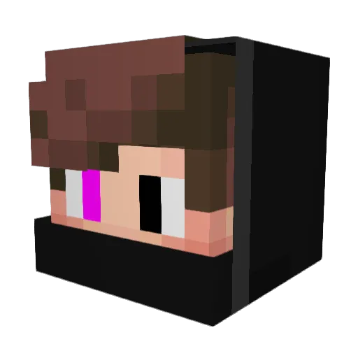 Viggo2k15 Minecraft avatar head, 3D render