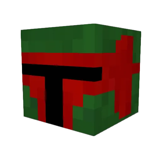 Vigrath Minecraft avatar head, 3D render