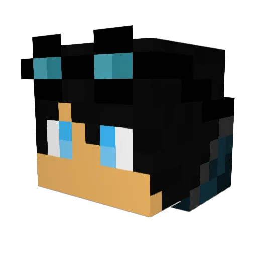 VigridOfAsgaror Minecraft avatar head, 3D render