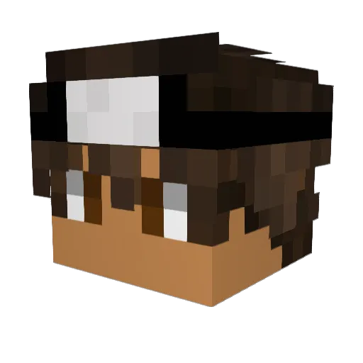 ViictorjjG Minecraft avatar head, 3D render