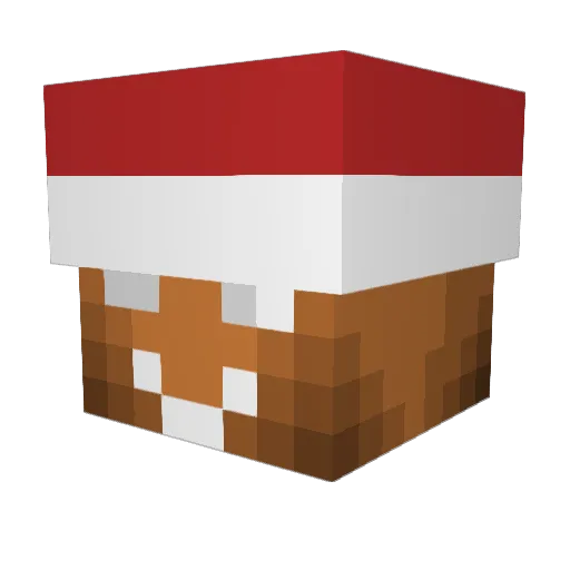 Viih_Nc Minecraft avatar head, 3D render