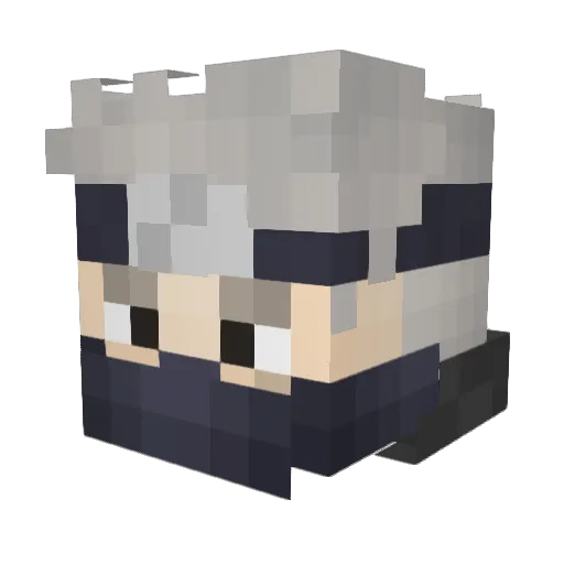 VikWin123 Minecraft avatar head, 3D render