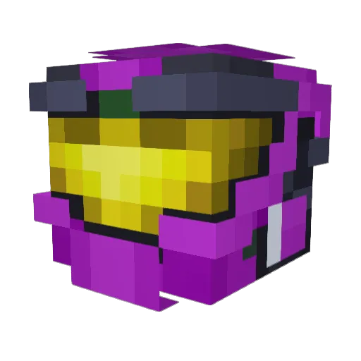 VikeTang Minecraft avatar head, 3D render