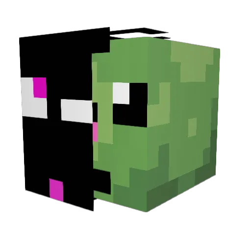 VikingATX Minecraft avatar head, 3D render