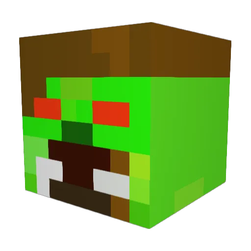 VikingArvid1 Minecraft avatar head, 3D render