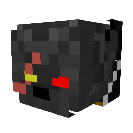 VikingDemon Minecraft avatar head, 3D render