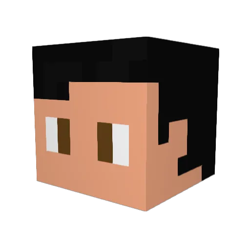Viking_Sword Minecraft avatar head, 3D render