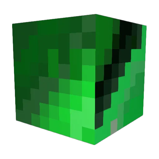 Vikkast Minecraft avatar head, 3D render