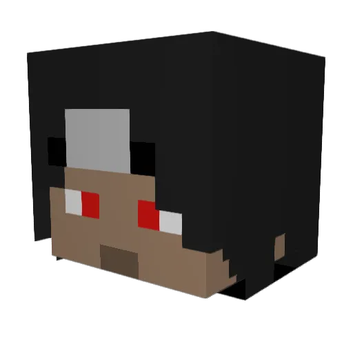Vikram703 Minecraft avatar head, 3D render