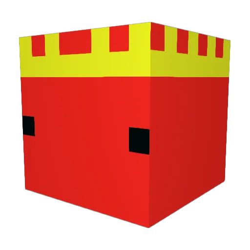 Viktor2014 Minecraft avatar head, 3D render