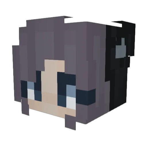 ViktorMyhre Minecraft avatar head, 3D render