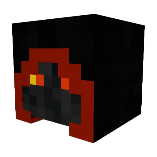 ViktorShield Minecraft avatar head, 3D render