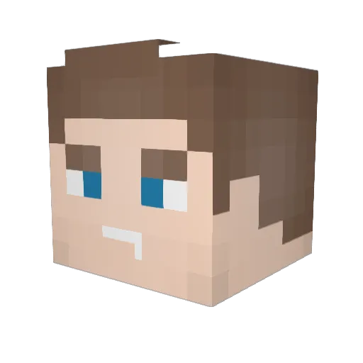 Viktor_99 Minecraft avatar head, 3D render