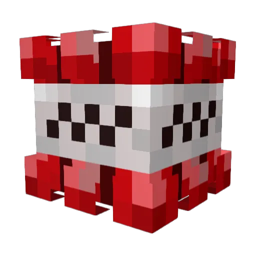 Viktor_TM Minecraft avatar head, 3D render