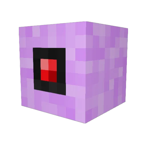 VileDecision Minecraft avatar head, 3D render