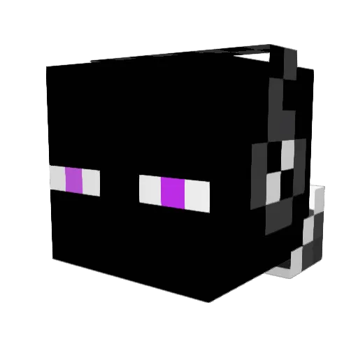 ViliamP Minecraft avatar head, 3D render