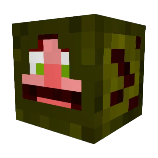 Viljar Minecraft avatar head, 3D render