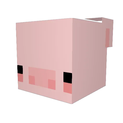 VillaBankz Minecraft avatar head, 3D render