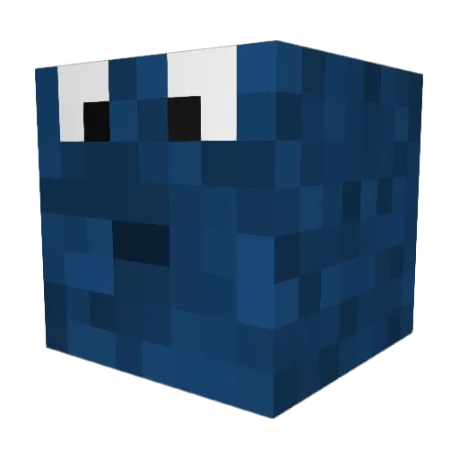 Villadstar Minecraft avatar head, 3D render