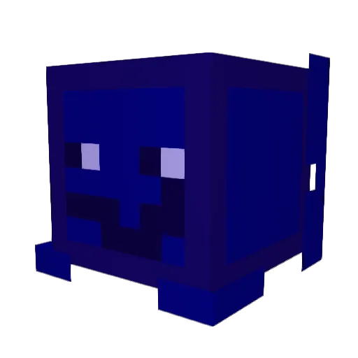 VillagerGHG Minecraft avatar head, 3D render
