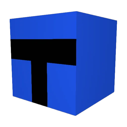 Villagerek8 Minecraft avatar head, 3D render