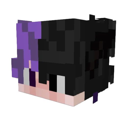 Villain__Ace Minecraft avatar head, 3D render