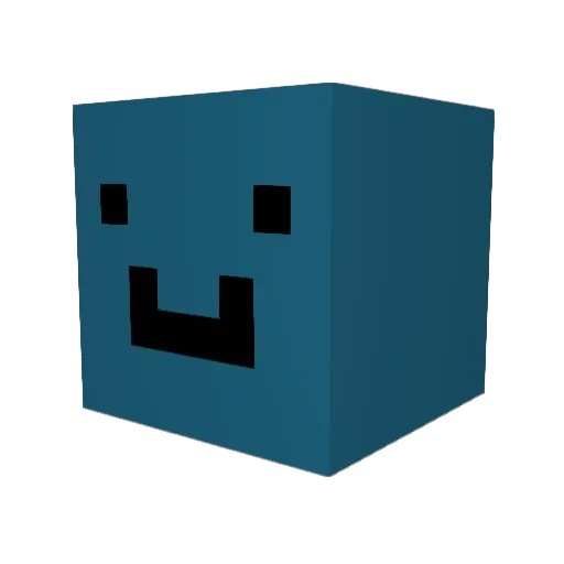 VilleArPank Minecraft avatar head, 3D render