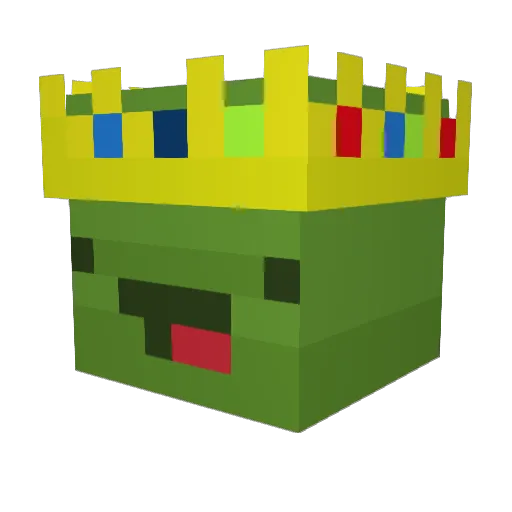 Villi2909 Minecraft avatar head, 3D render
