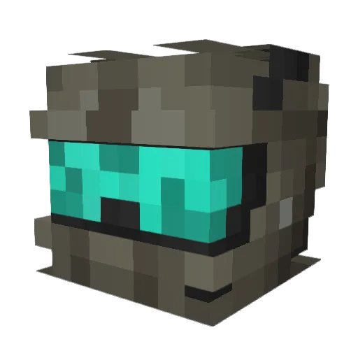Vilpuri11 Minecraft avatar head, 3D render