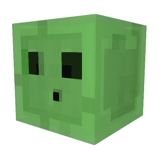VimWeather Minecraft avatar head, 3D render