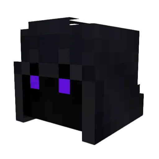 VinRots Minecraft avatar head, 3D render