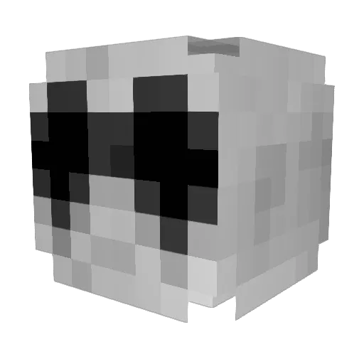 VinTheEskimo Minecraft avatar head, 3D render