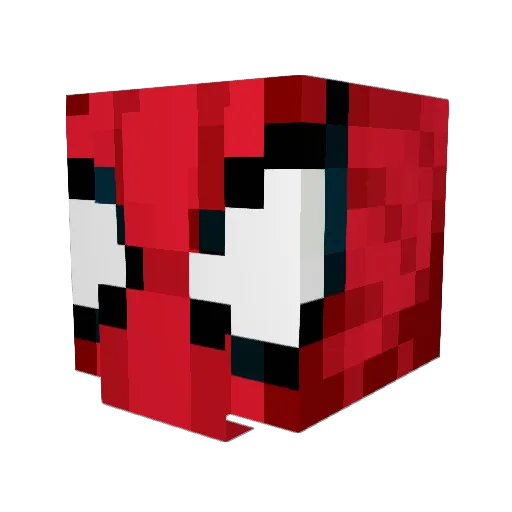 Vince3410 Minecraft avatar head, 3D render