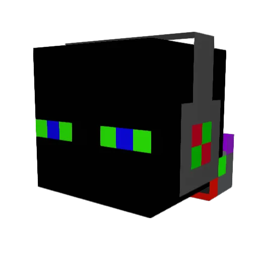 Vinceking_45 Minecraft avatar head, 3D render