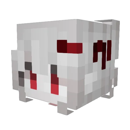 VincenTravi Minecraft avatar head, 3D render