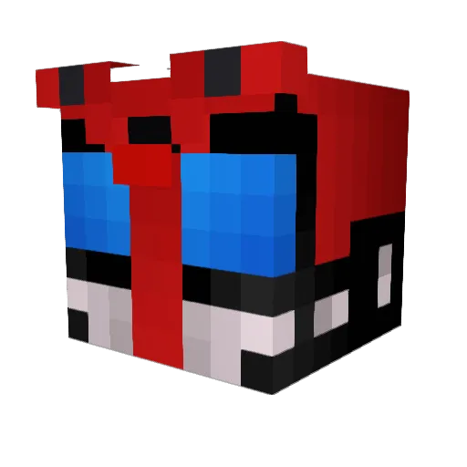Vincent1215 Minecraft avatar head, 3D render