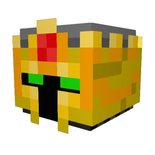 Vincent30185 Minecraft avatar head, 3D render