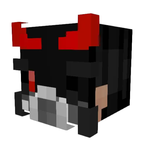 Vincent6235 Minecraft avatar head, 3D render