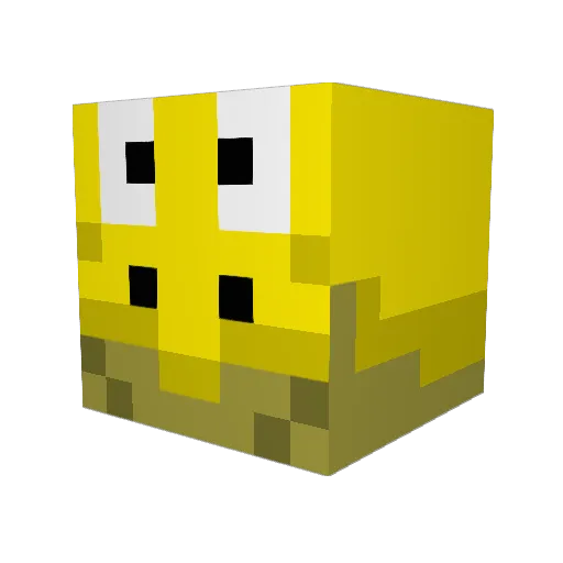 VincentBruno Minecraft avatar head, 3D render