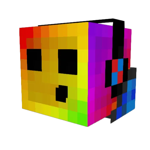 VincentT05 Minecraft avatar head, 3D render