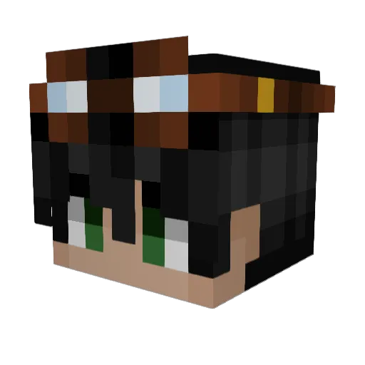 Vincent_Eldcroft Minecraft avatar head, 3D render