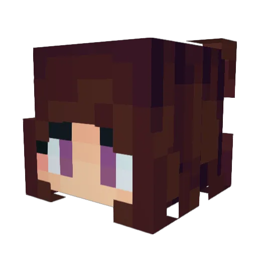 Vincent_Vee Minecraft avatar head, 3D render