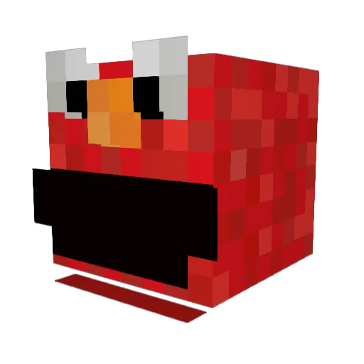 Vincent_wellens Minecraft avatar head, 3D render